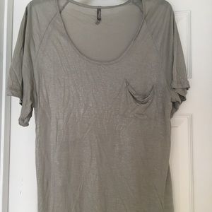 Grey Shimmery Tunic